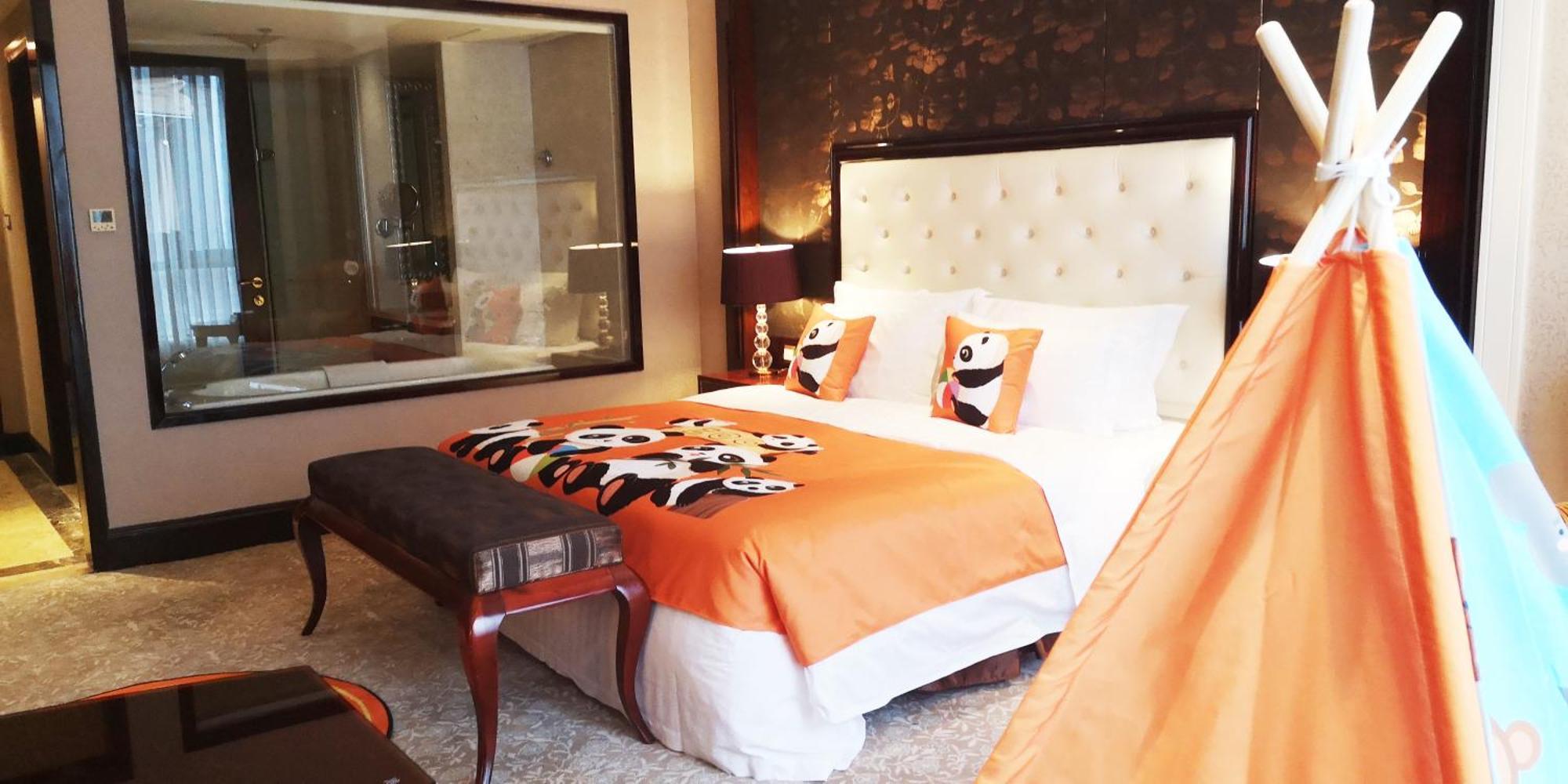 Wyndham Grand Plaza Royale Palace Çengdu Dış mekan fotoğraf